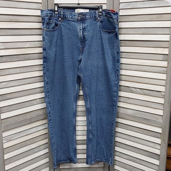 Mens Fit Flex Jeans Relaxed Fit | Signature by Levi Strauss & Co | 42X30 - Picture 4 of 11